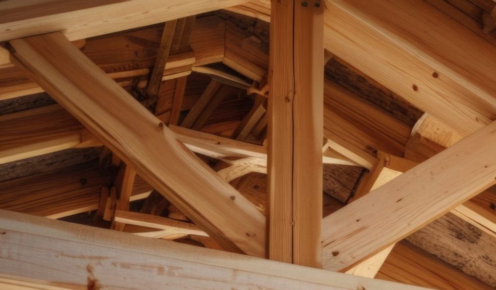 Drvena krovna konstrukcija